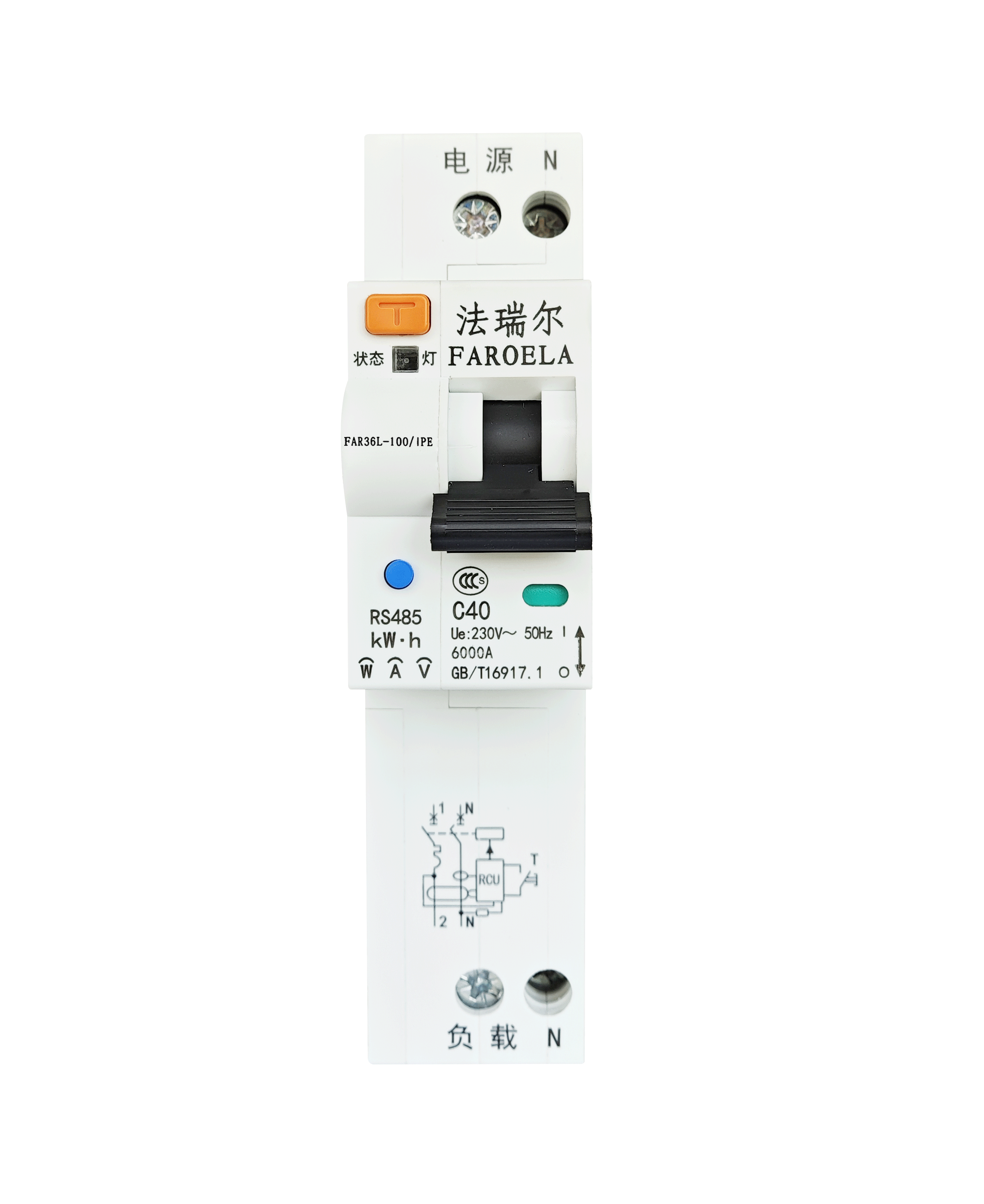 1P+N智慧漏電斷路器